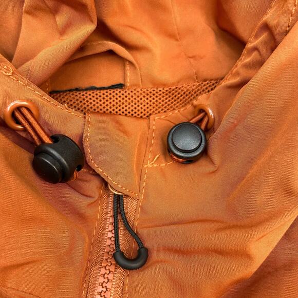 Smoke Rise Men's Nylon Utility Jacket Hood Regular Fit Rust 100% Poly Men Medium - Picture 14 of 15